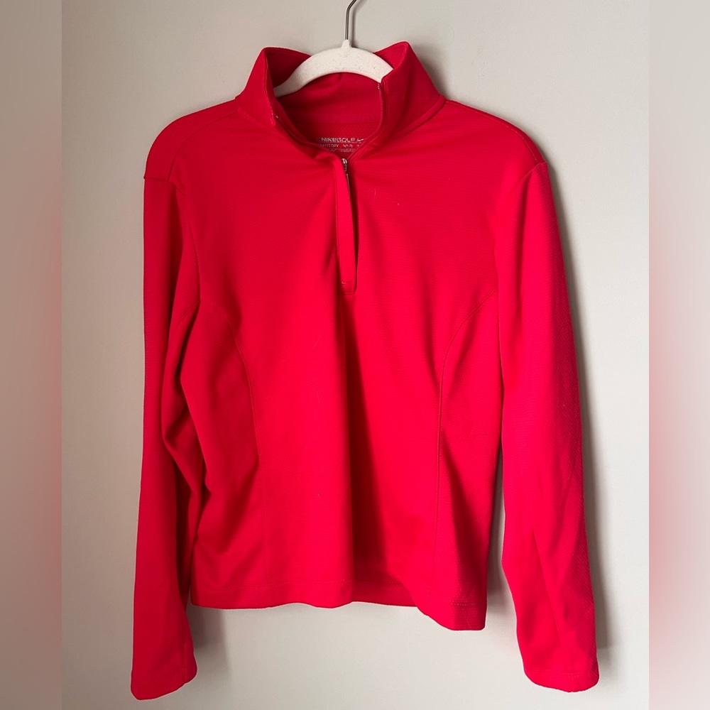 Nike Golf Deep Pink 1/4 Zip jacket